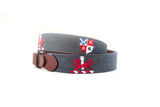 Needlepoint Men's Belt