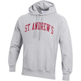 Vintage Silver Hooded Sweatshirt