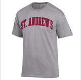 St. Andrew's Tee Grey/Red