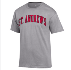 St. Andrew's Tee Grey/Red