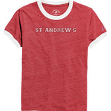 L2 Youth Ringer Tee Red