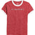 L2 Youth Ringer Tee Red